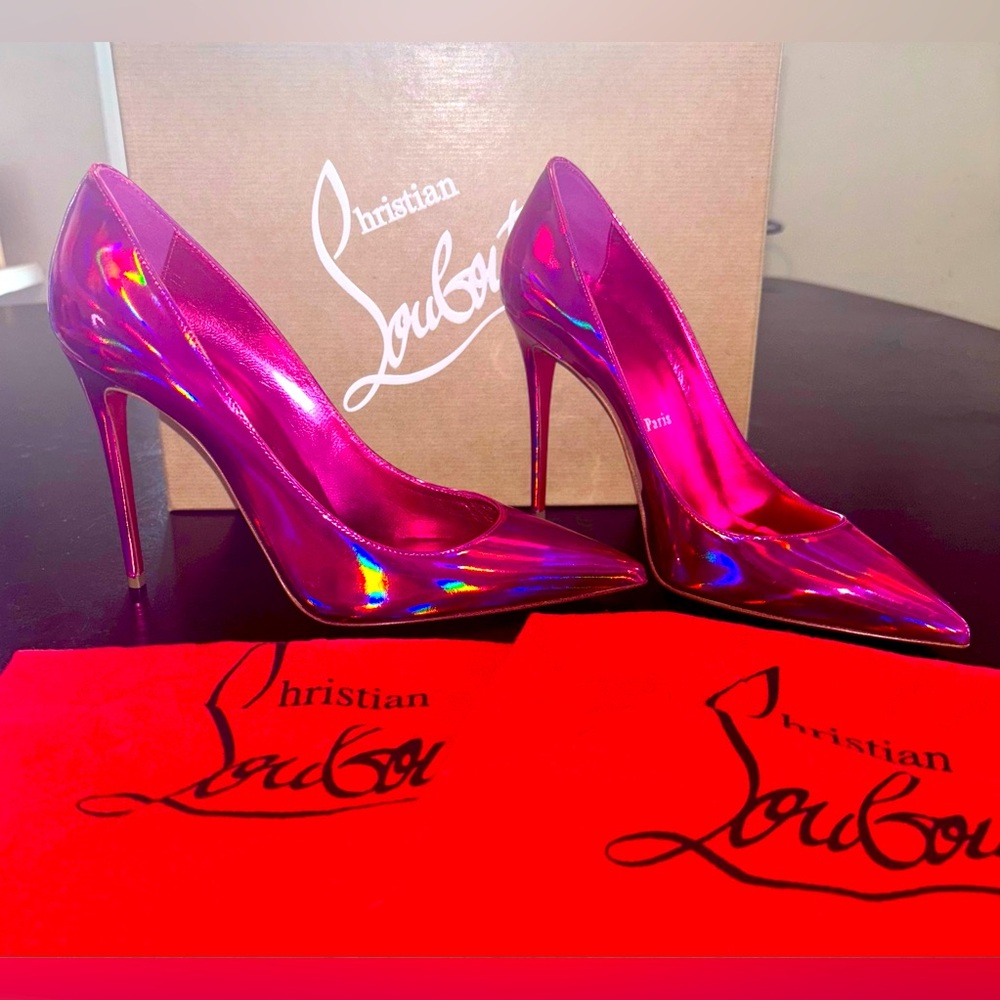 Christian Louboutin Kate 100 Psychic Fuxia